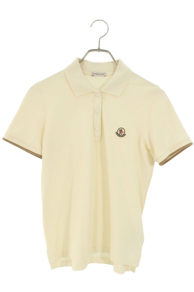 モンクレール K10938A00001 胸ロゴ半袖ポロシャツ メンズ XS