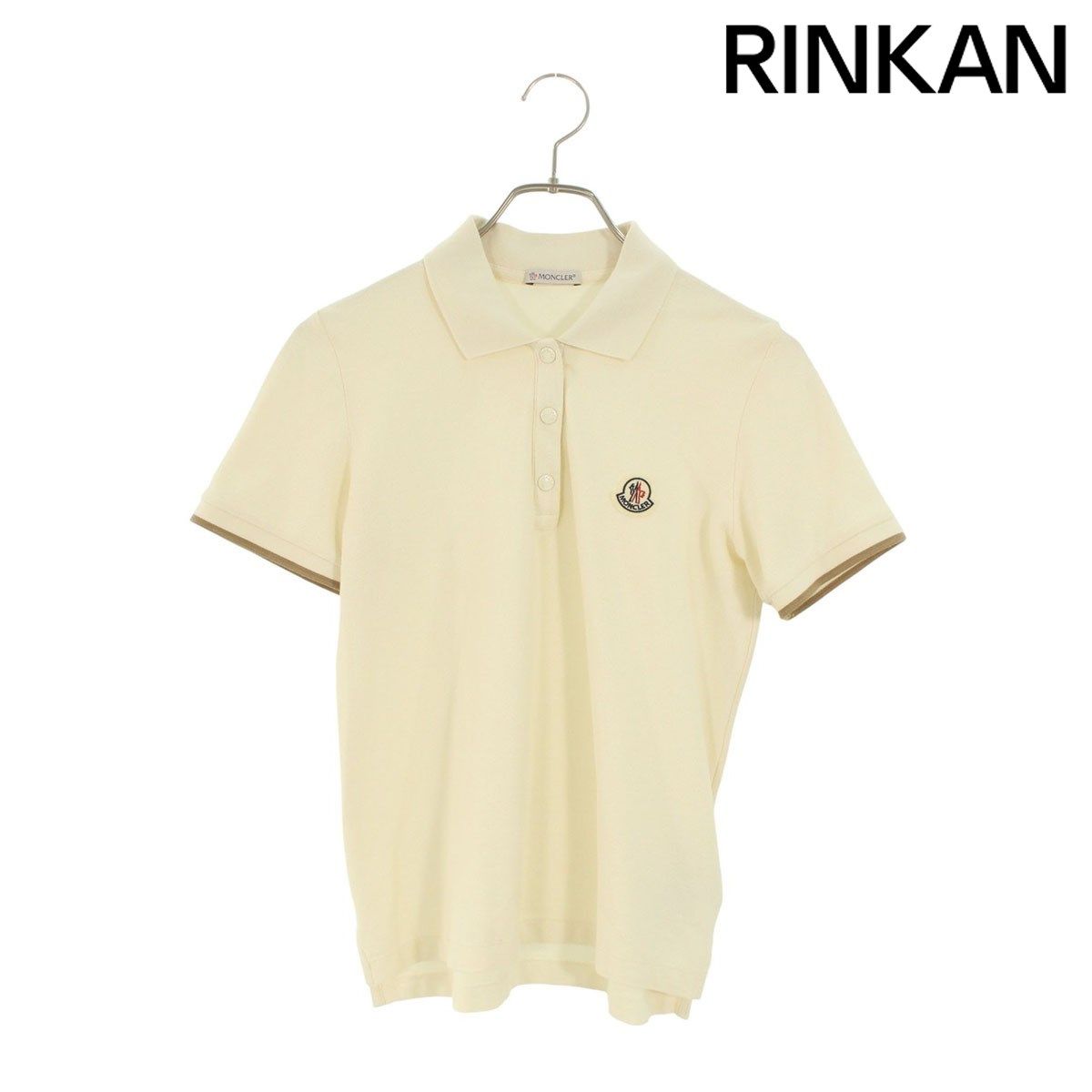 モンクレール K10938A00001 胸ロゴ半袖ポロシャツ メンズ XS