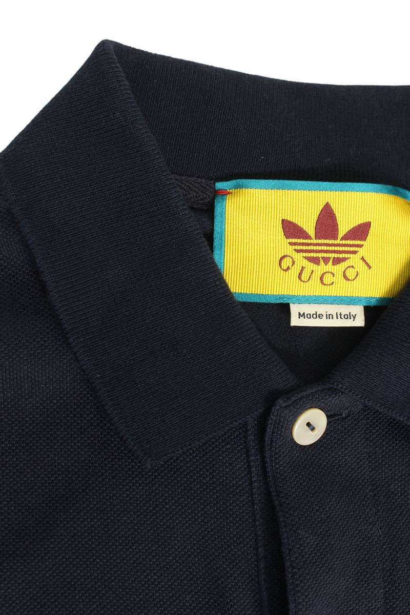 グッチ ×アディダス adidas 700497 XJEL0 ロゴエンブロイダリー半袖