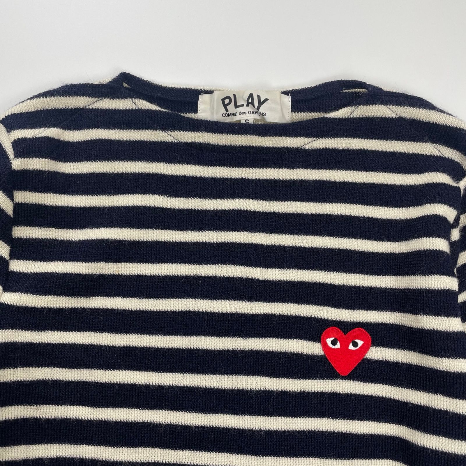 PLAY COMME des GARCONS プレイ コムデギャルソン / ハートロゴ ウール