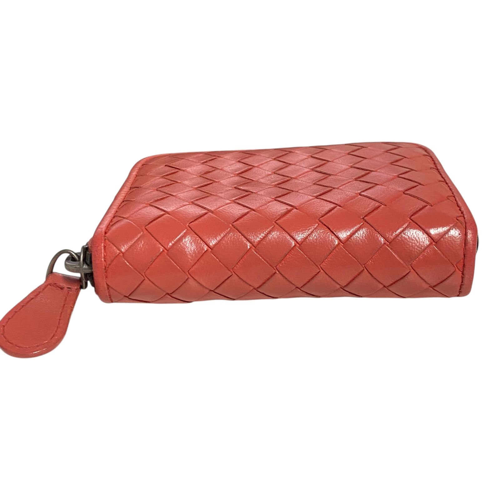 中古品】 BOTTEGA VENETA ボッテガ ラウンドジップ コインケース