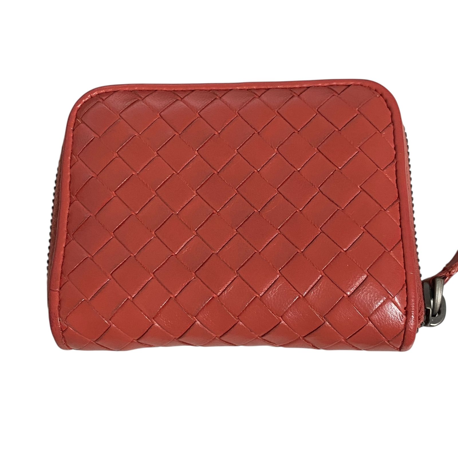 中古品】 BOTTEGA VENETA ボッテガ ラウンドジップ コインケース