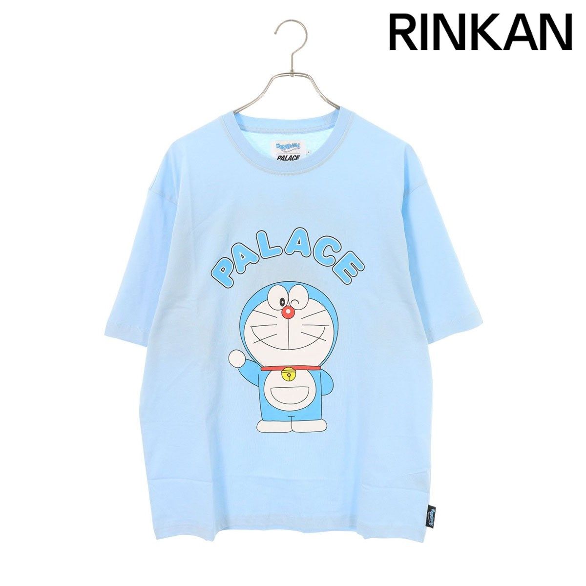 パレス サイズ:L  DORAEMON T-SHIRT キャラクタープリントTシャツ 中古 BS99 パレス DORAEMON T-SHIRT キャラクタープリントTシャツ メンズ L