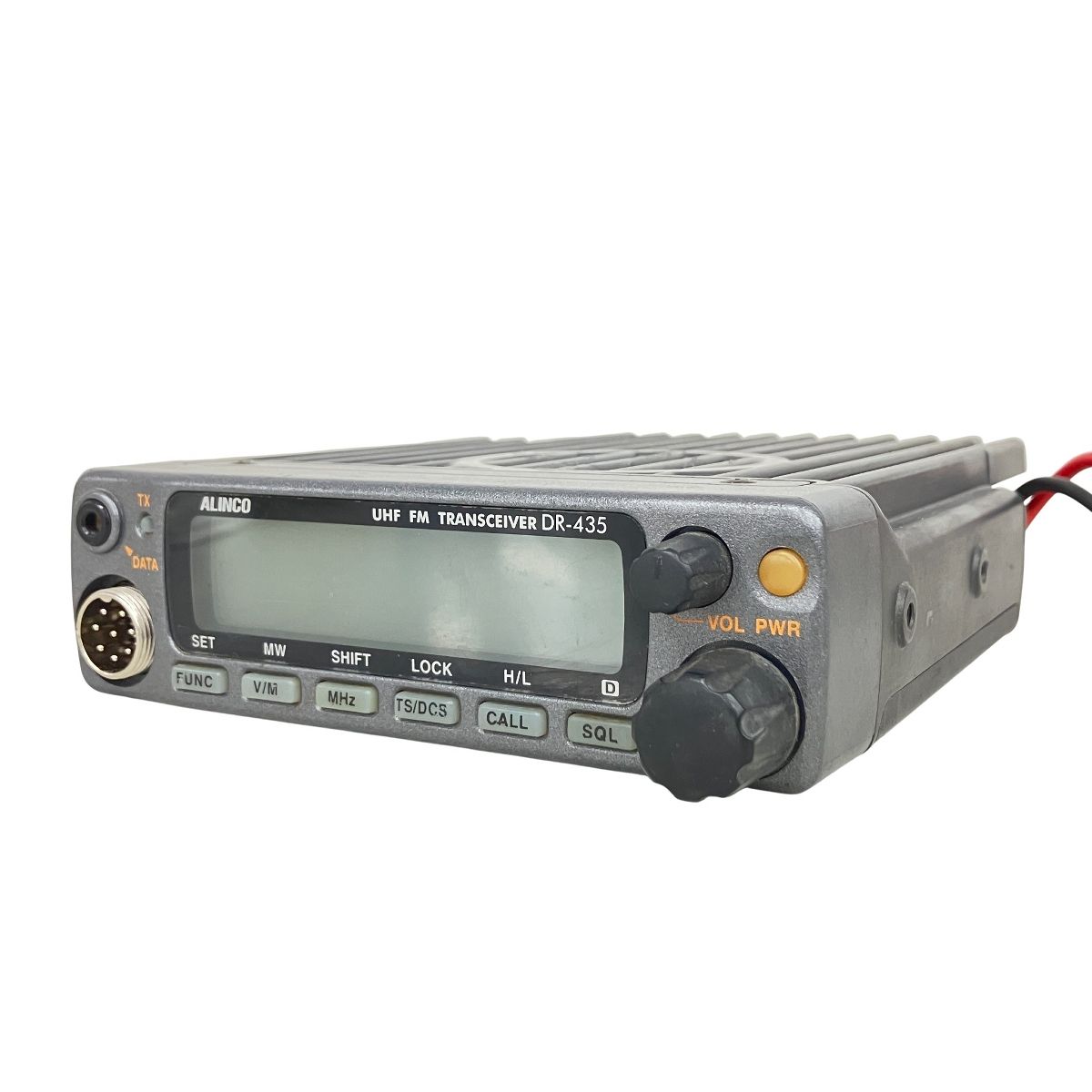 ALINCO DR-435 EMS-53 トランシーバー付き 無線機 ジャンク K10571191