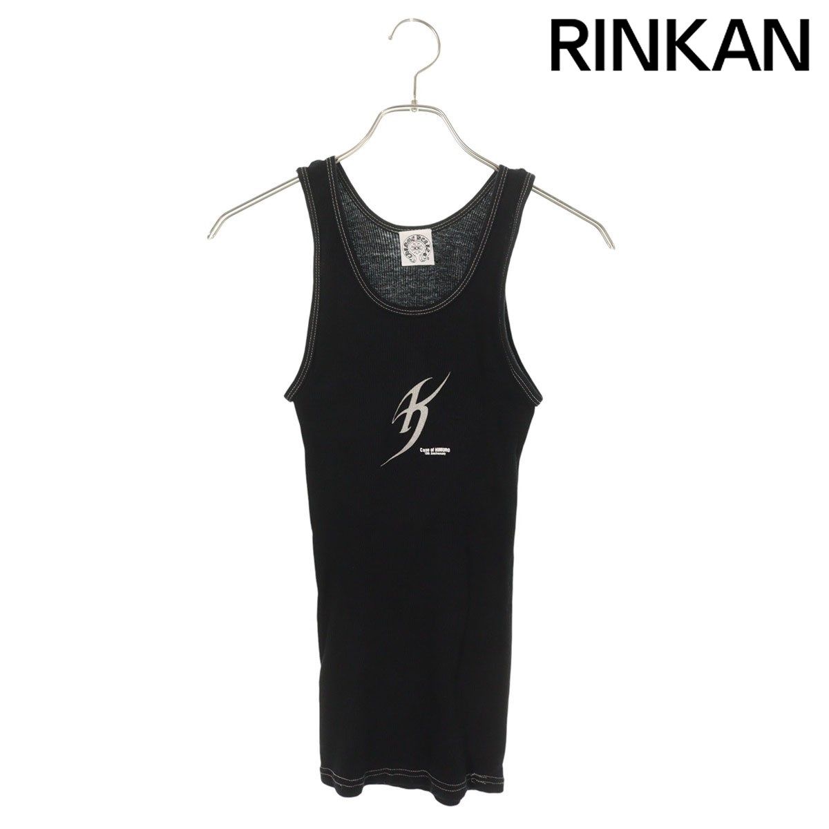 クロムハーツ 氷室京介ロゴプリントタンクトップ メンズ M