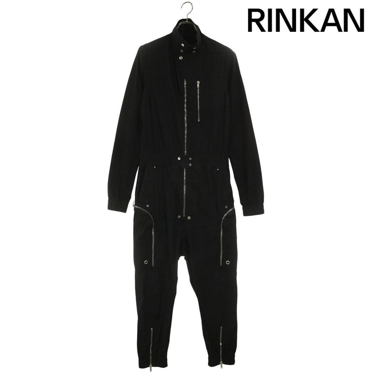 リックオウエンス -TE ルチジップカーゴジャンプスーツ メンズ 48