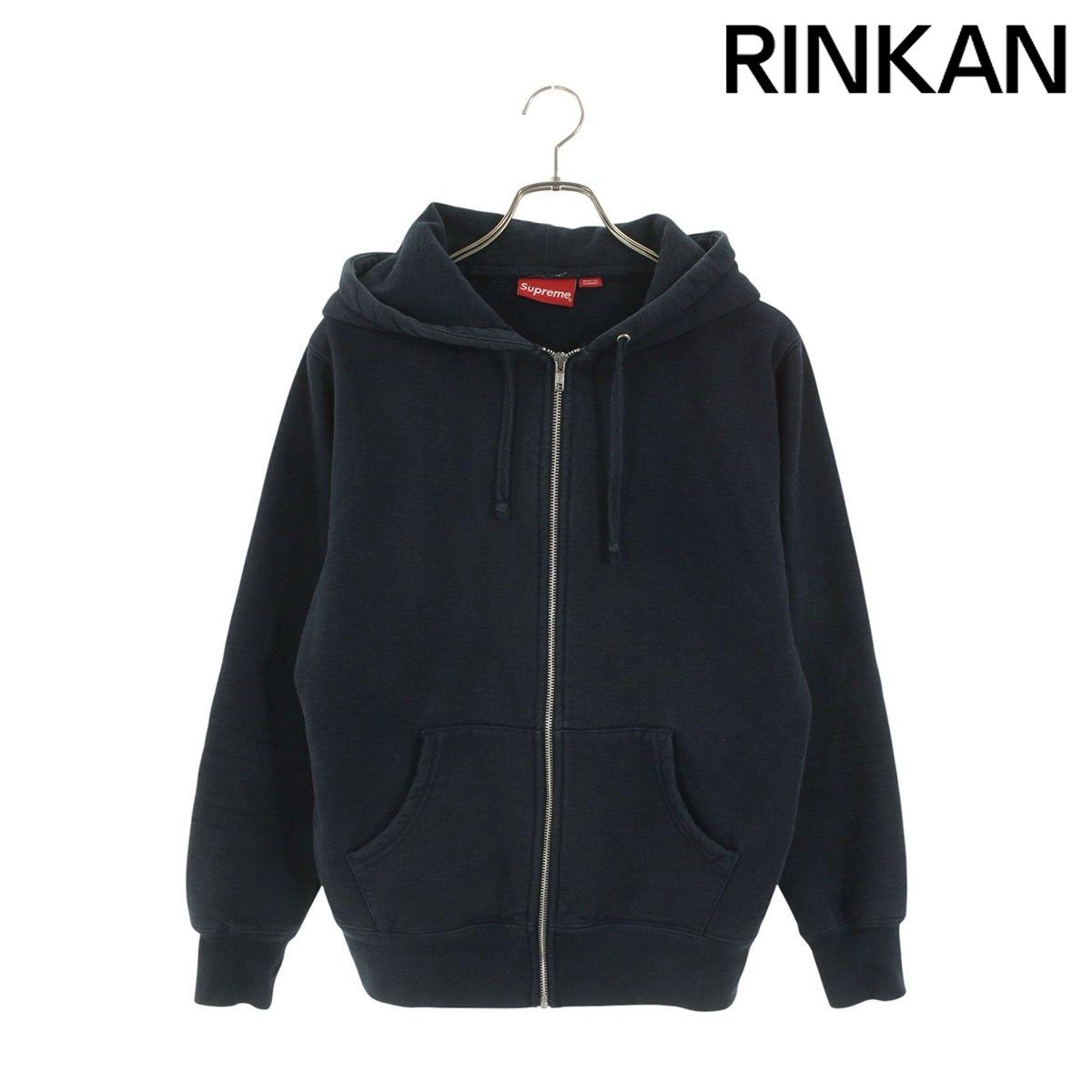 Supreme Tape Logo Hooded Sweatshirt 黒 Supreme logo tape zip up