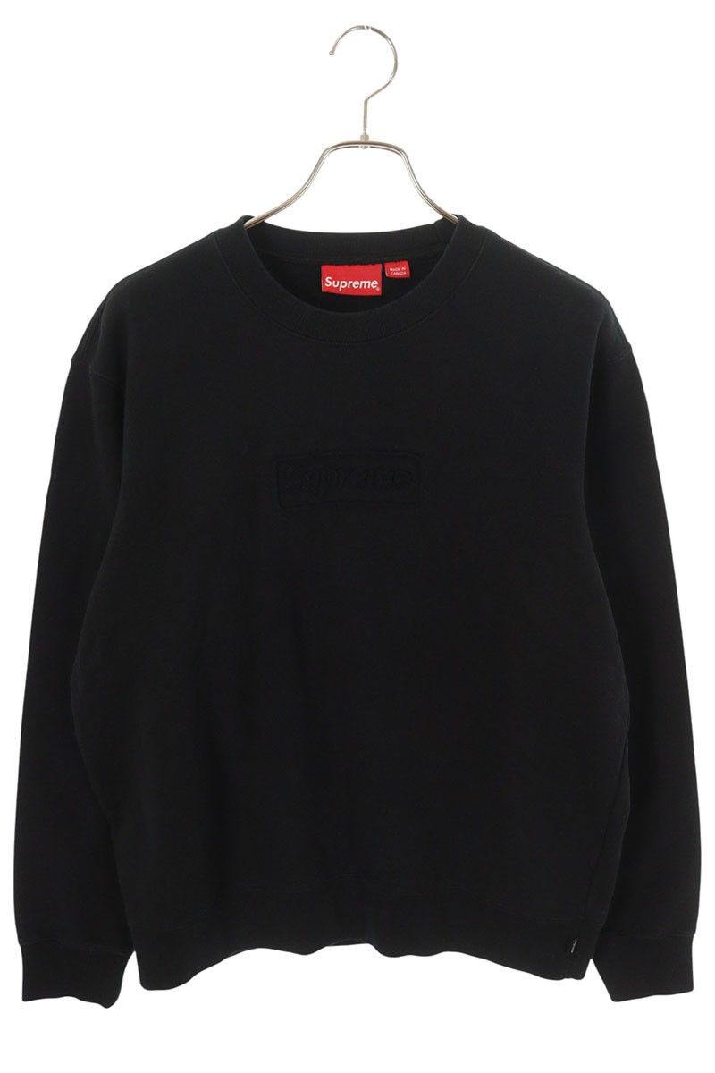 シュプリーム 20SS Cutout Logo Crewneck カットアウトボックスロゴ