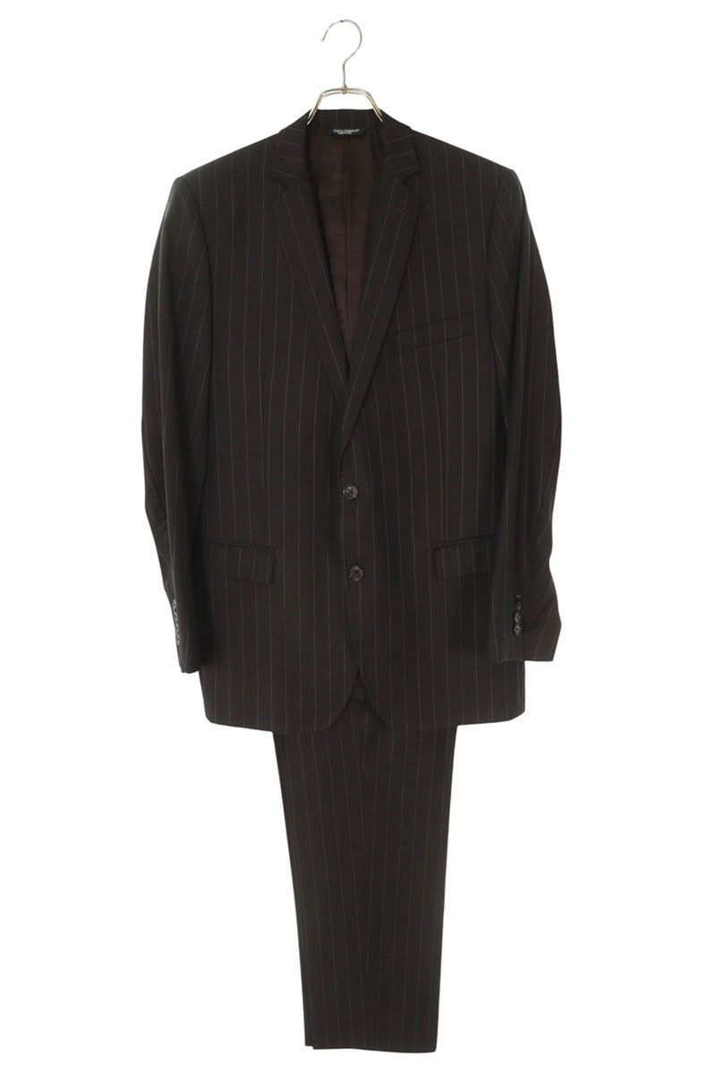 ドルチェアンドガッバーナ G1N2MT ストライプスーツセットアップ メンズ 50