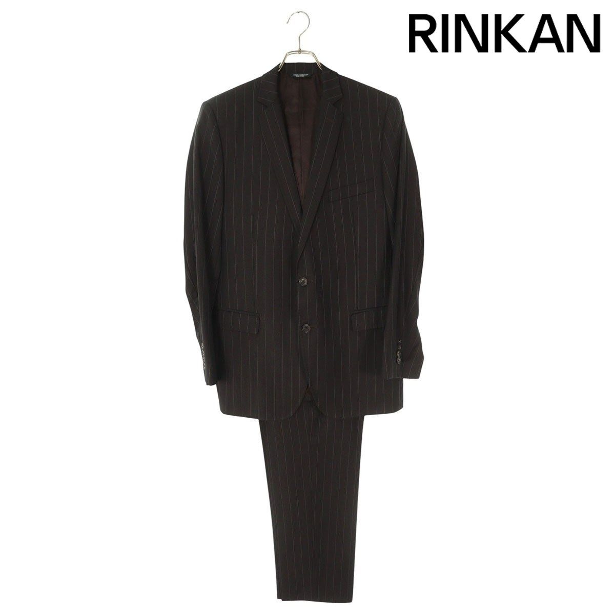 ドルチェアンドガッバーナ G1N2MT ストライプスーツセットアップ メンズ 50
