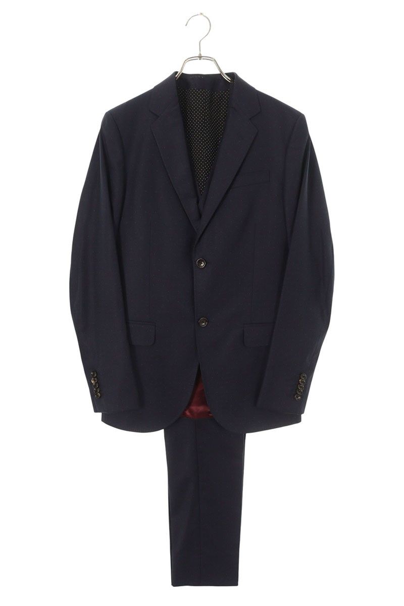 グッチ 932U04 261YFN ドット柄スリーピースセットアップ メンズ 7-44R