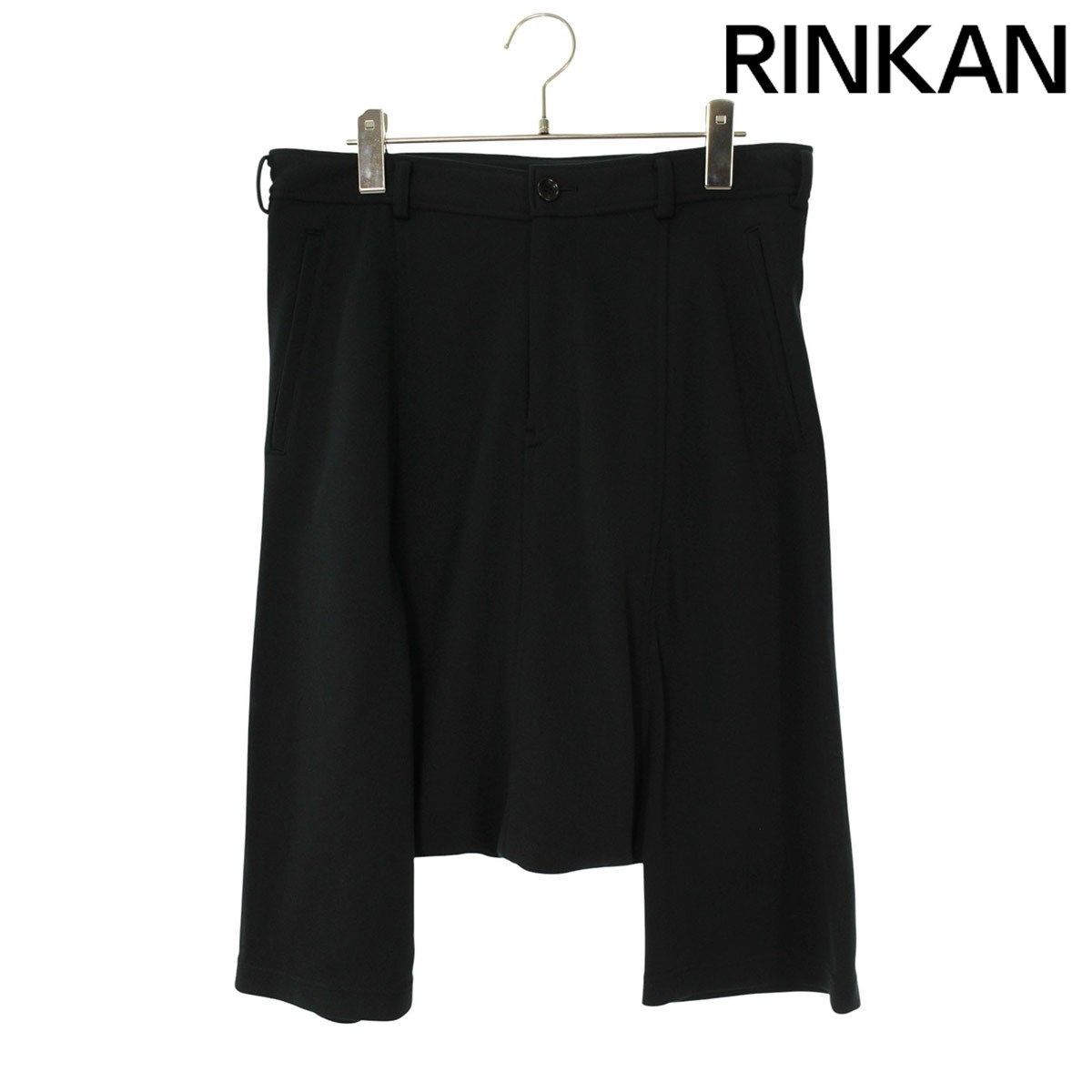 ブラックコムデギャルソン 09AW 1D-P003 AD2009ポリエステルジャージーサルエルロングパンツ メンズ S