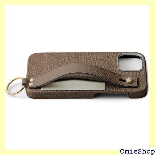 BONAVENTURA for iPhone16 ハンドル付き バックカバーケース ゴールド エトープイタリアンレザー 本革 プレゼント ギフト BWHTG16-ET 2004 WWW_OPDRERGINERDOGAN_COM