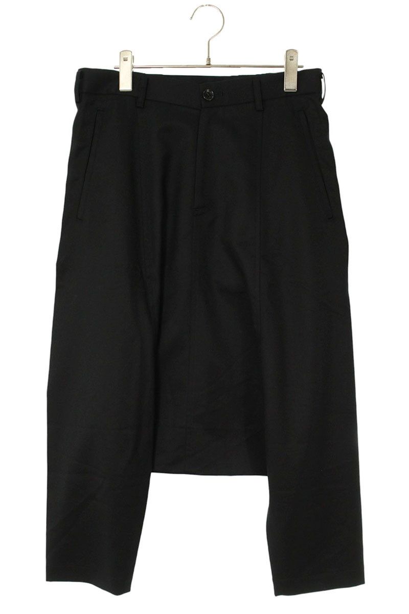 ブラックコムデギャルソン 09 SS 1 C-P 008 AD 2008ウールサルエルロングパンツ メンズ XS