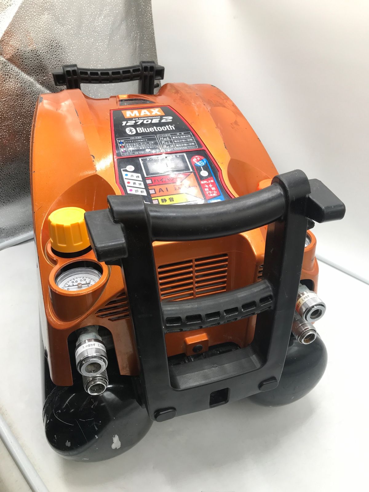 品 MAX マックス 高圧エアコンプレッサ AK-HL1270E2 ITCT6P9S8LSA エコツール岡崎岩津店 M02