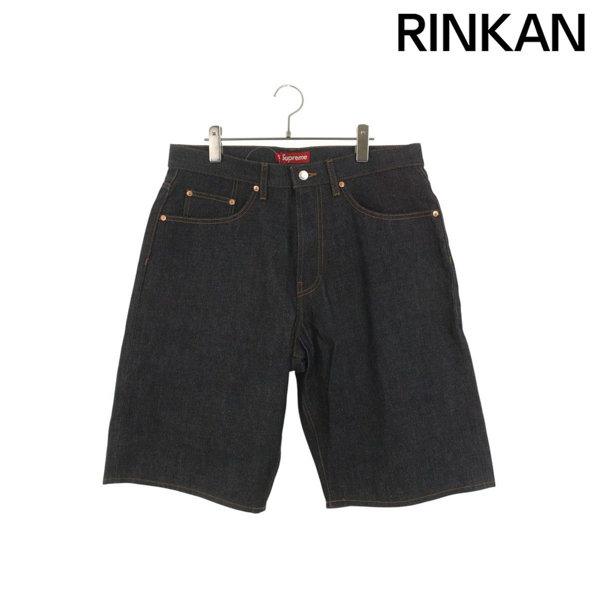 シュプリーム Rigid Baggy Selvedge Denim Short リジッドバギーデニムハーフパンツ メンズ 34インチ