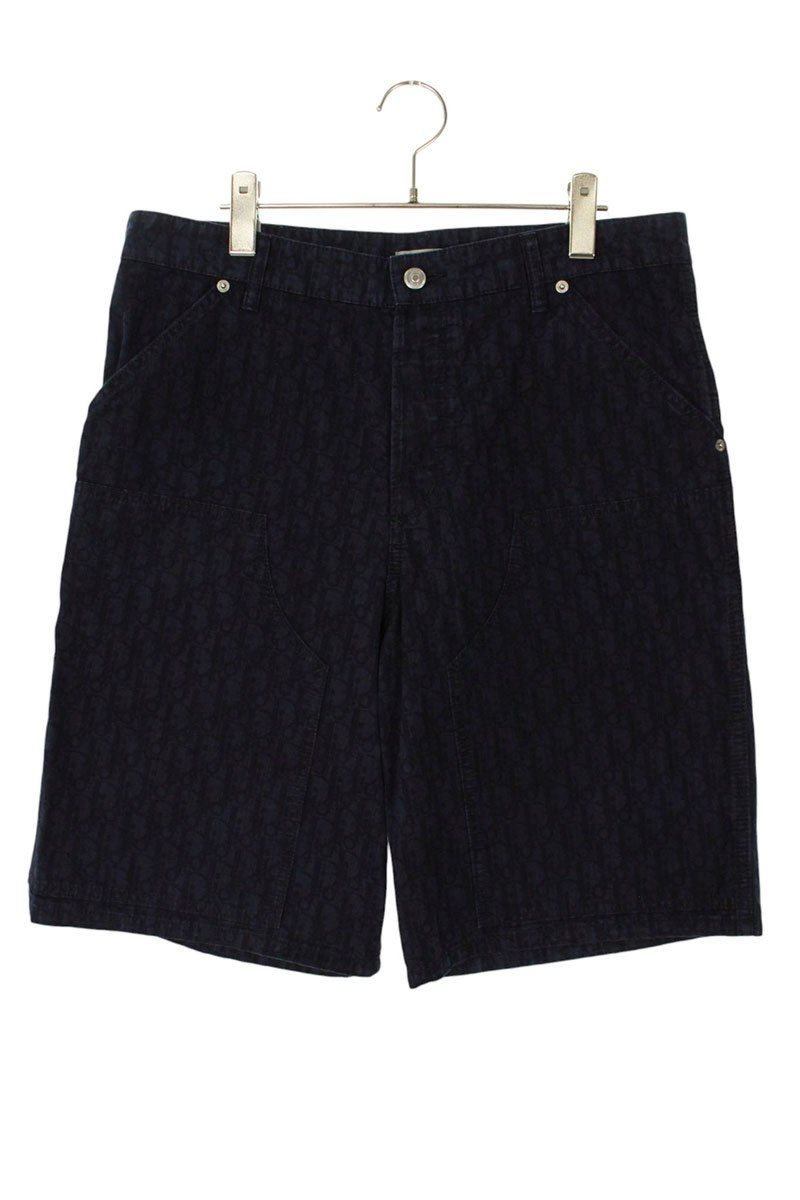 ディオール オブリーク総柄カーペンターハーフハーフパンツ メンズ 30