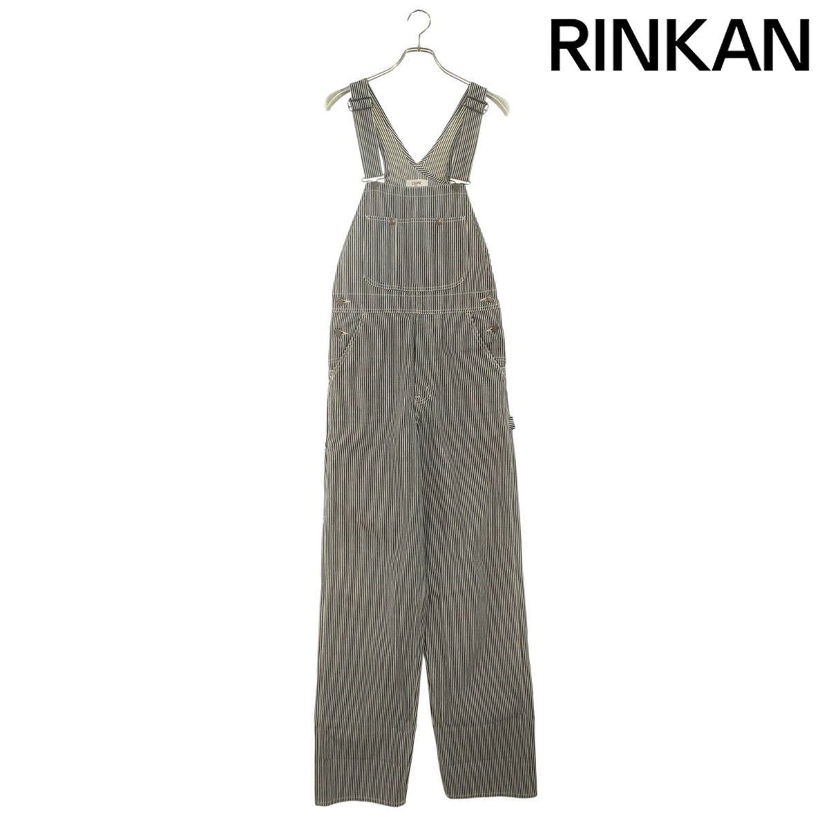 セリーヌ 2N34O119I ストライプヒッコリーオーバーオール メンズ 29