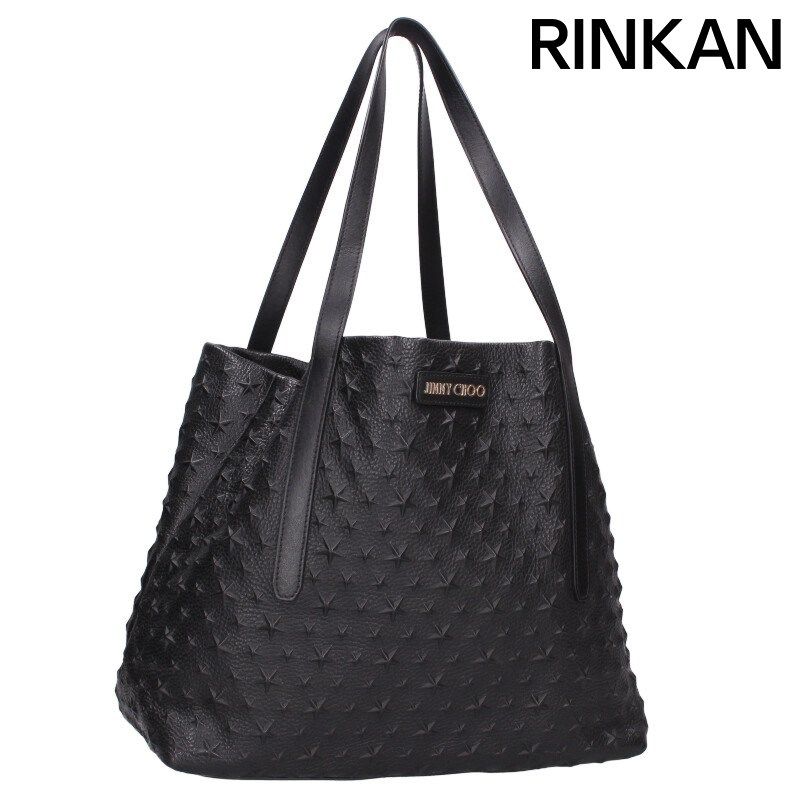 ジミーチュウ ピムリコ スタースタッズレザートートバッグ