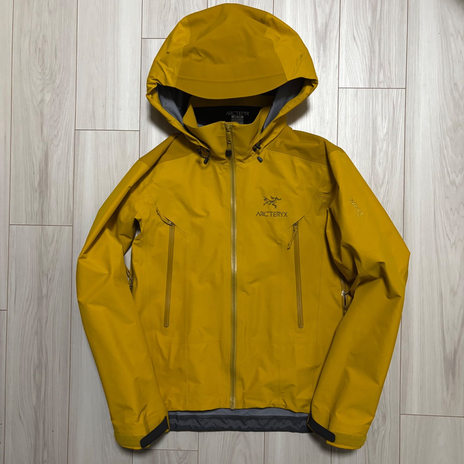 アークテリクス ベータAR メンズXS イエロー ゴアテックス ナイロン 防水