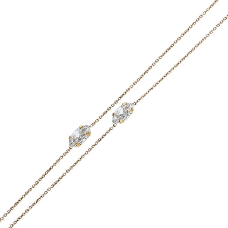 サンローラン　ロゴ　ネックレス　750　　yg カサンドラ サンローランパリ カサンドラロゴネックレス メンズ - メルカリ