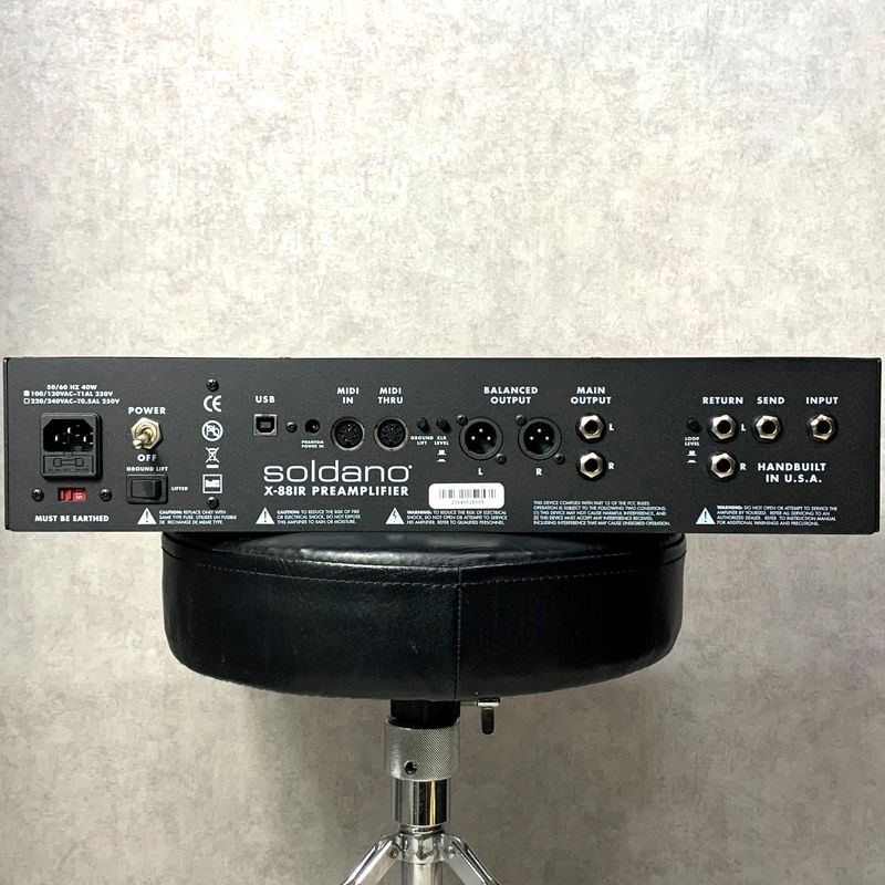 加古川店 楽器 S ano ソルダーノ アンプ X-88-IR ギター用プリアンプ ギター用プリアンプ パープル 473