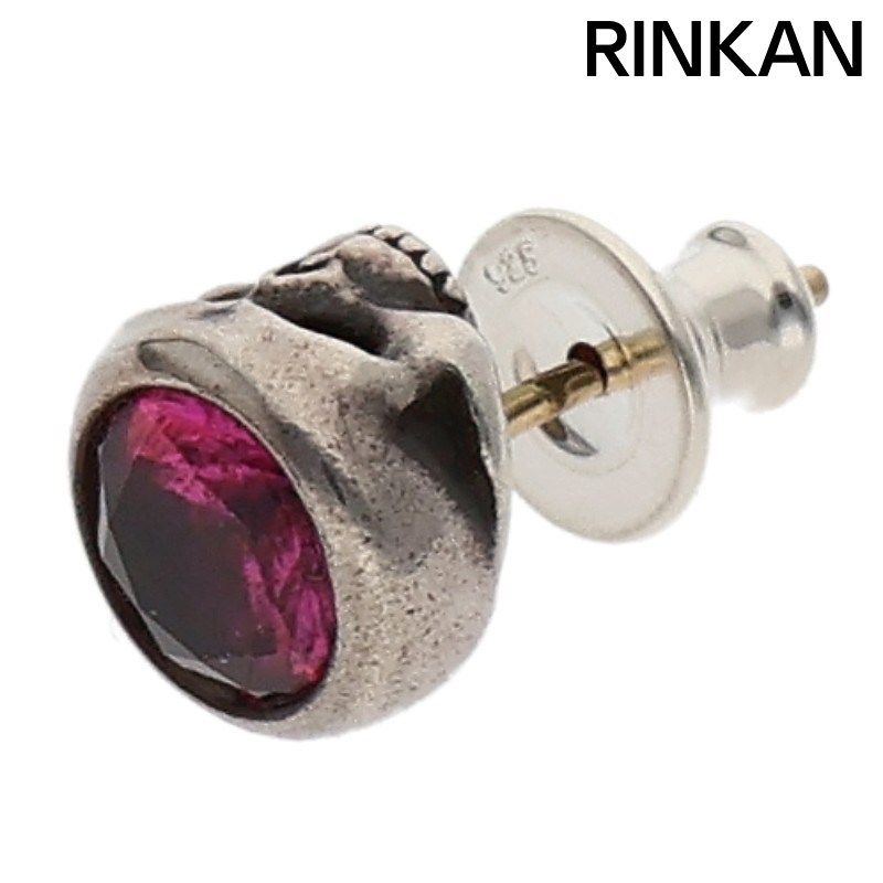 ジャスティンデイビス SEJ540 SECRET SKULL シークレットスカルシルバーピアス メンズ