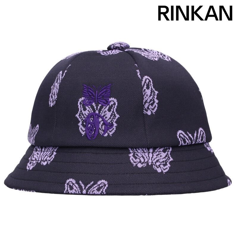 ニードルス QV 422 パピヨン総柄バケットハット メンズ L