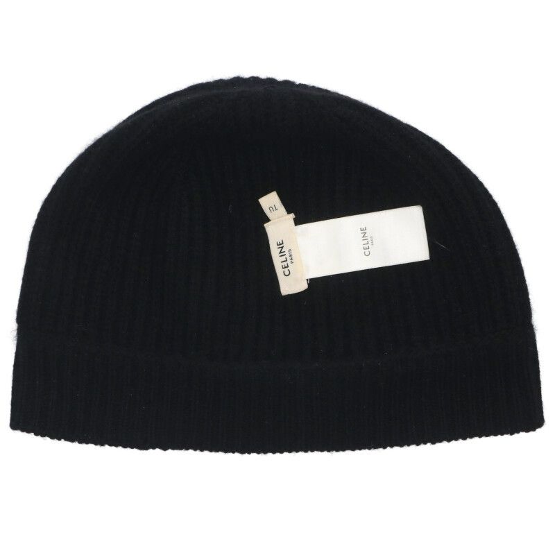  セリーヌ トリオンフロゴパッチビーニー帽子 メンズ TU その他 帽子