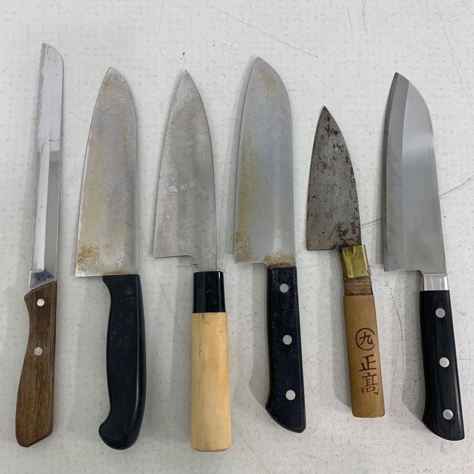 ナタ 出刃包丁など26本大量まとめ忠房