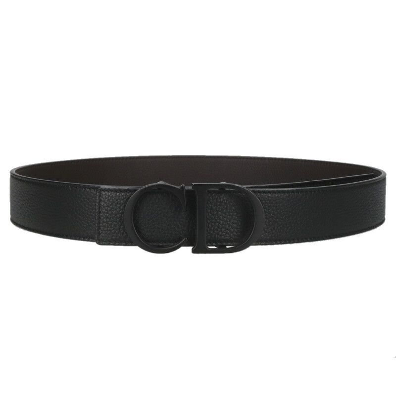 ディオール CD Icon CDアイコンリバーシブルレザーベルト メンズ