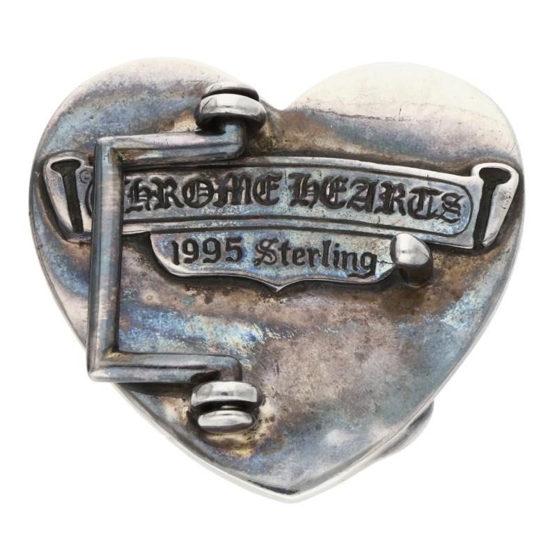 ラージハート シルバーバックル