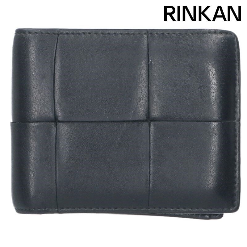 ボッテガヴェネタ イントレチャート二つ折り財布 メンズ