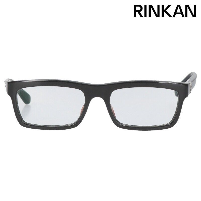 クロムハーツ PENETRANUS CHクロステンプルスクエア眼鏡 メンズ 55□19  