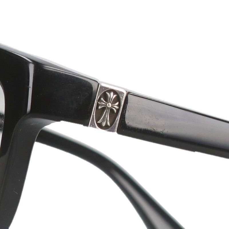 クロムハーツ PENETRANUS CHクロステンプルスクエア眼鏡 メンズ 55□19  