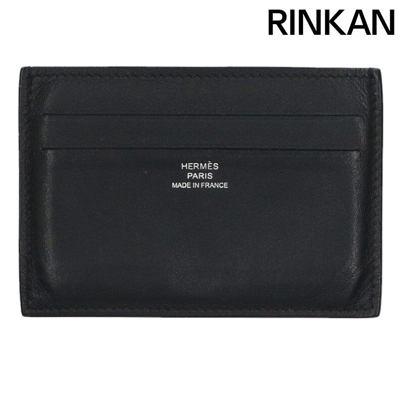 エルメス シチズン ツイル レザーカードケース メンズ
