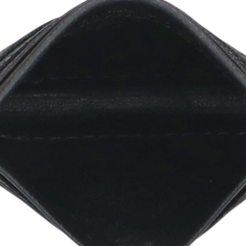 V字カットレザーカードケース メンズ