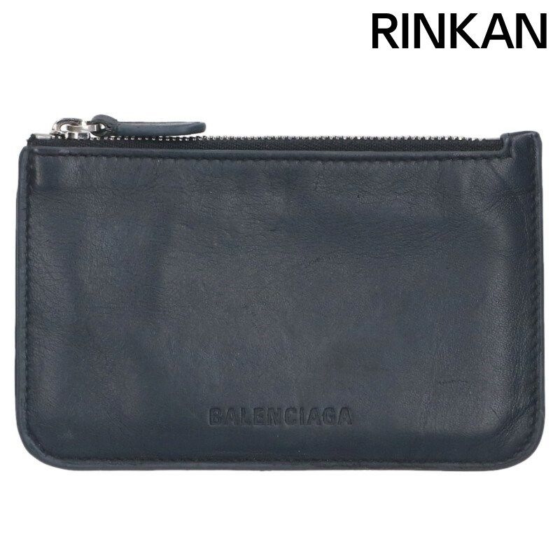 バレンシアガ 658347 レザーコインカードケース メンズ