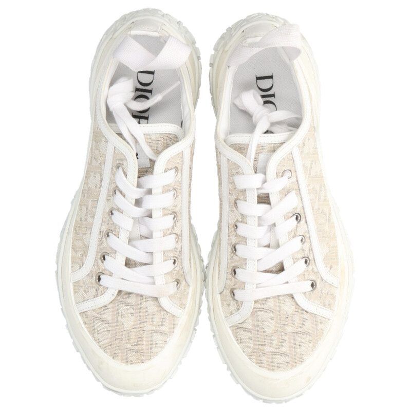ディオール B28 オブリークキャンバスローカットスニーカー メンズ 42