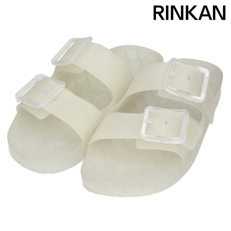 バレンシアガ 656940 MALLORCA マヨルカ ラバークリアストラップサンダル メンズ 41