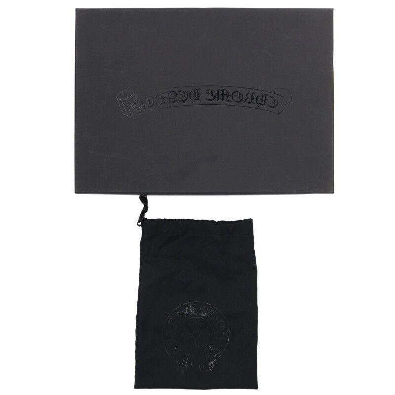 LEATHER CHプラスパッチレザーサンダル