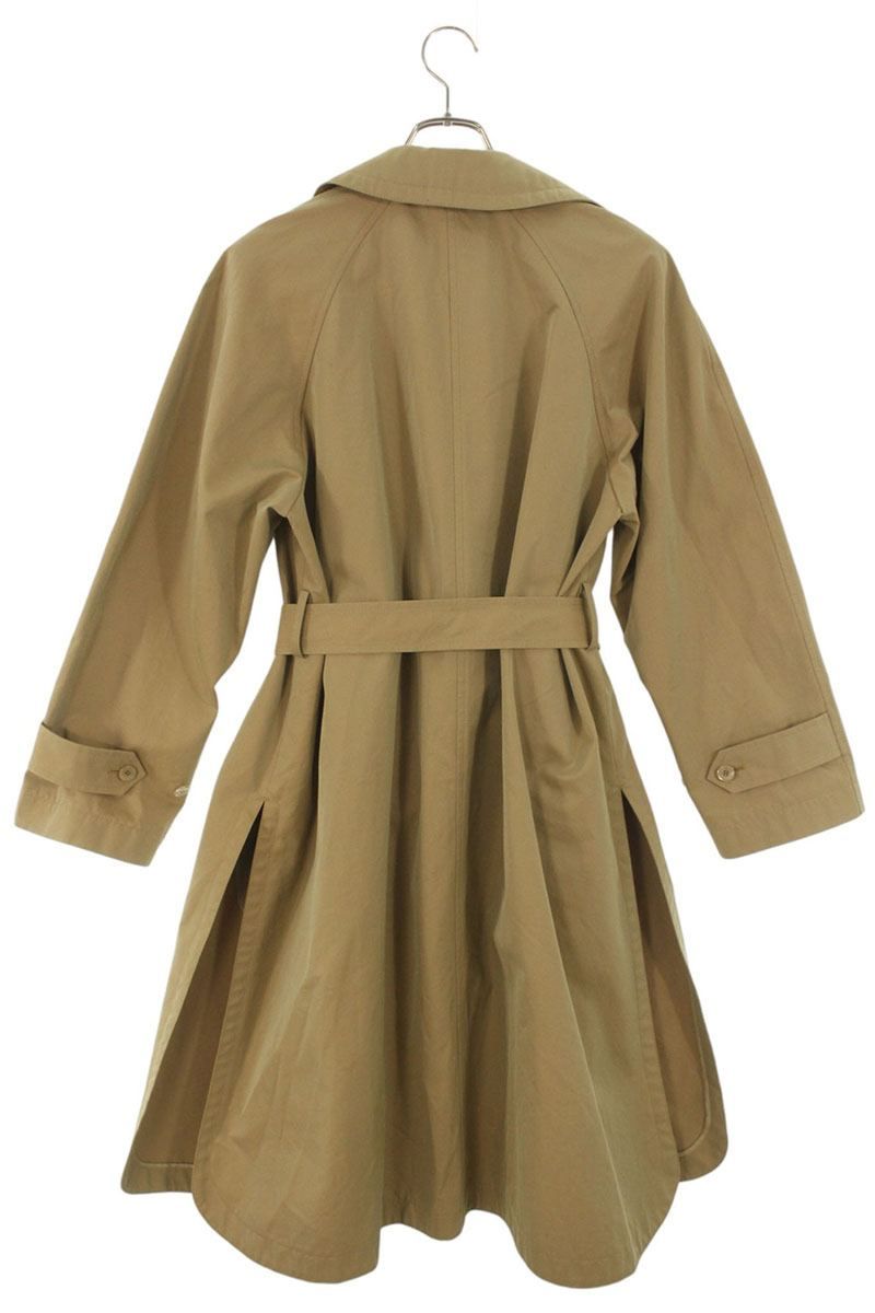 ドゥロワー サイズ:38  6525-299-0917 ベルト付きコットントレンチコート 中古 BS99 ドゥロワー 6525-299-0917 ベルト付きコットントレンチコート