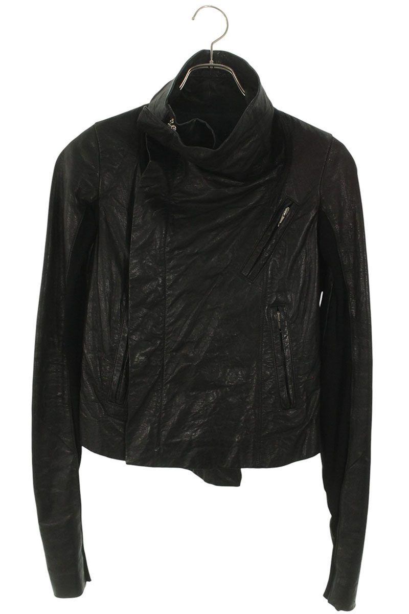 リックオウエンス RP6718 ライダースレザージャケット レディース 38