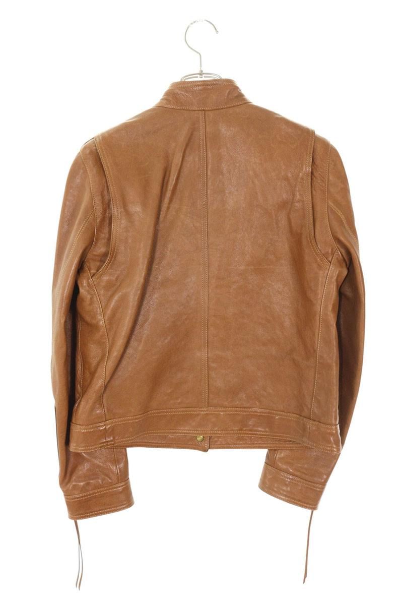 コーチ シングルライダースレザージャケット レディース 8 GULLKHAN_COM