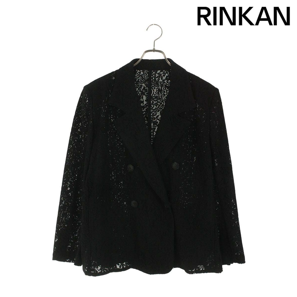 アキラナカ WALTZ Lace Jacket WS2426-BK レース総柄テーラードダブルジャケット レディース 2