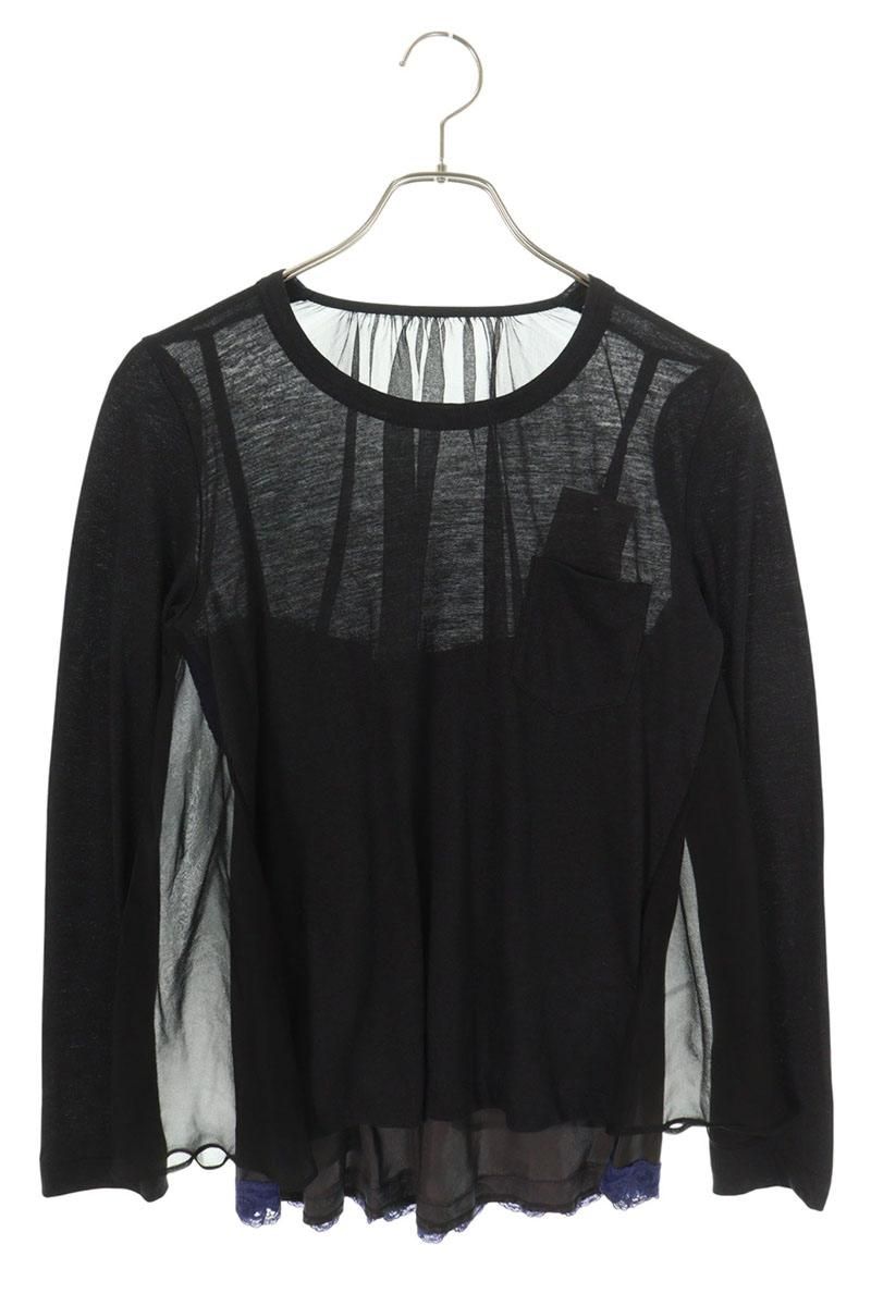 サカイ 12-01712 キャミソールドッキング長袖カットソー レディース 2