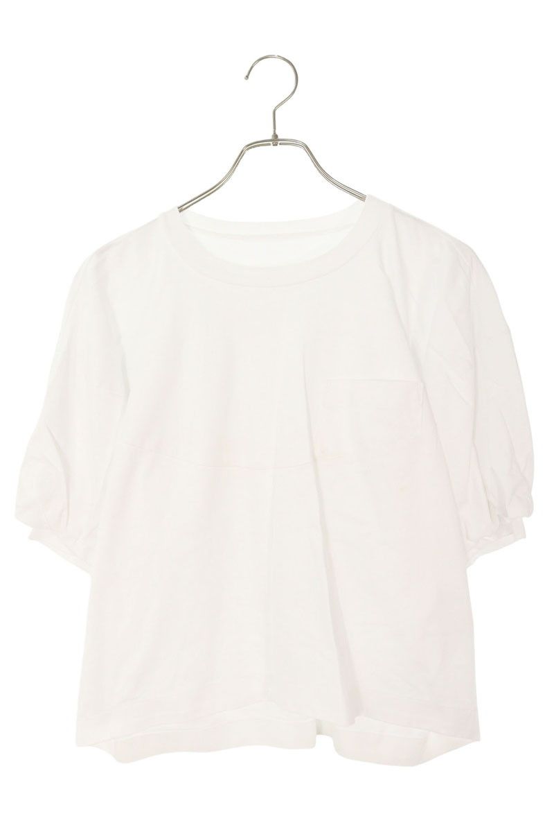 サカイ 24-07263 パフスリーブコットンTシャツ レディース 1