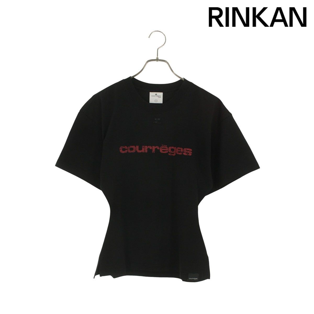 クレージュ 125JTS168JS0112B087 ロゴプリントシェイプシルエットTシャツ レディース S