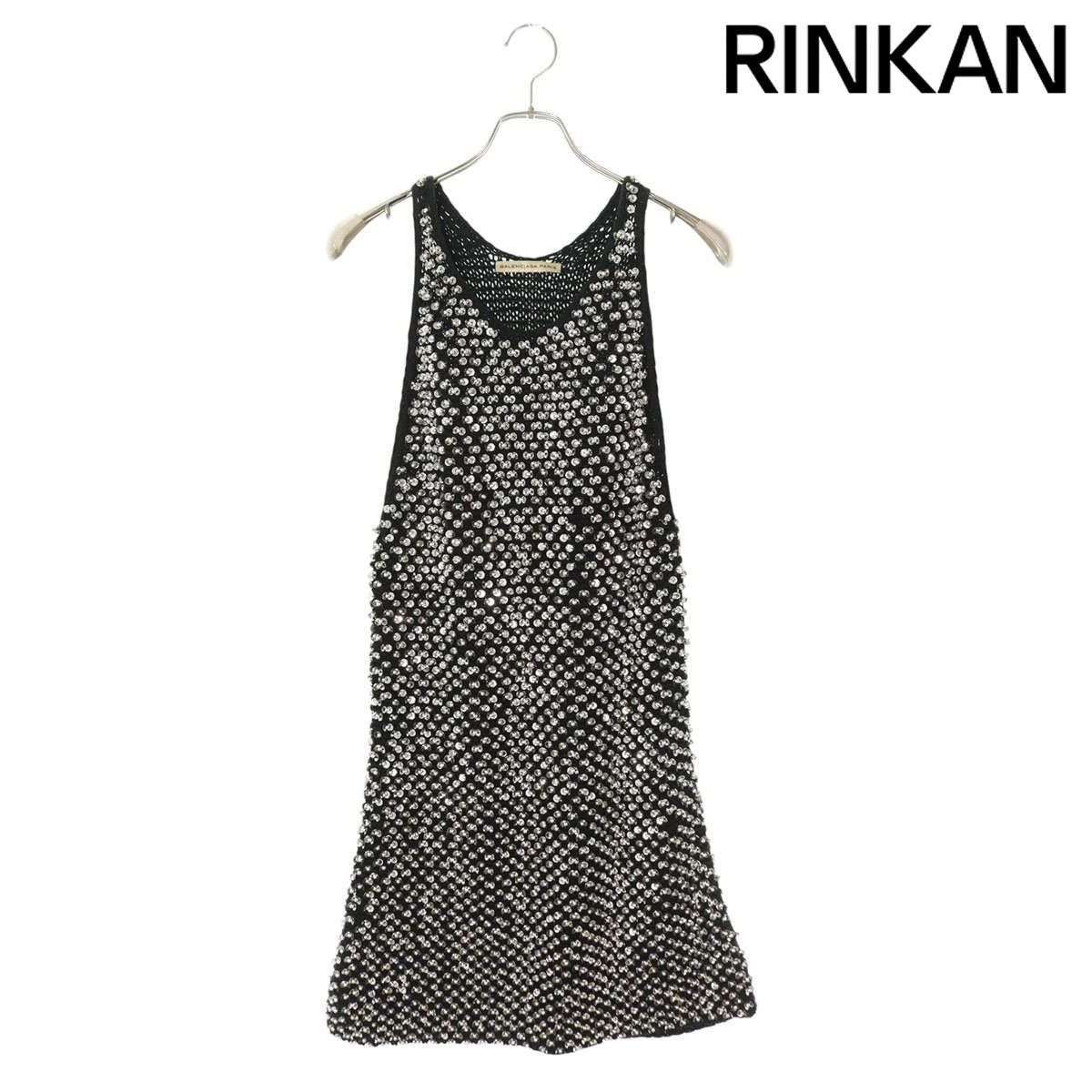 バレンシアガ 215339 T7034 スパンコールデザインニットワンピース レディース 40