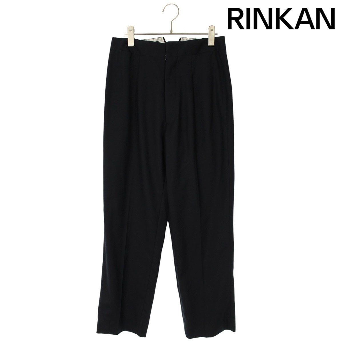 メゾンマルジェラ 19AW S29KA0302 タック入りスラックスロングパンツ レディース 38